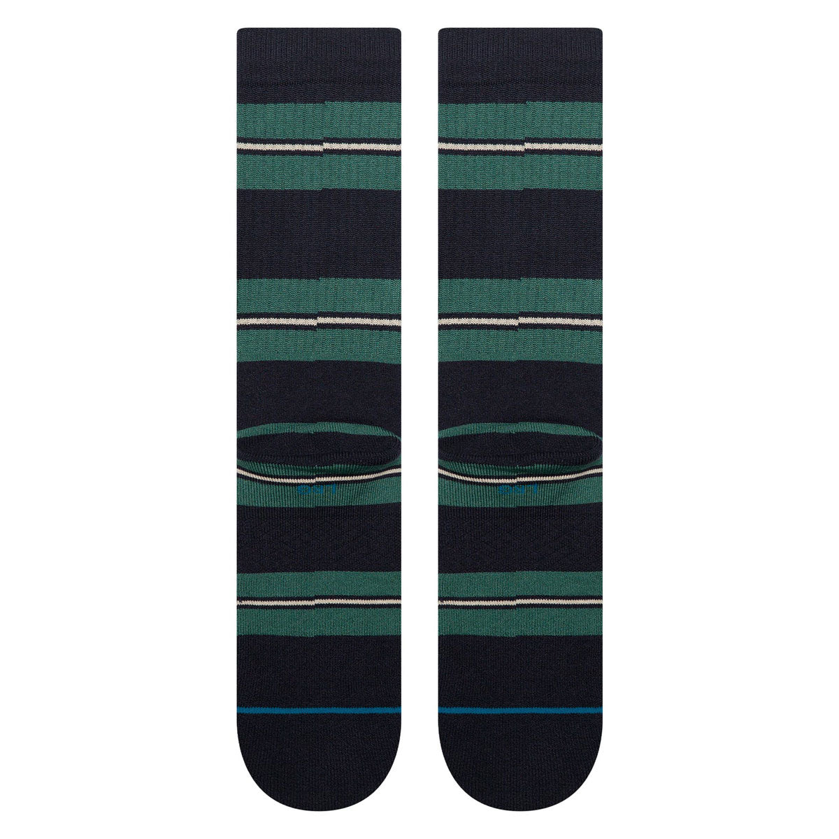 Stance Caesar Stripe Crew Socks - Green