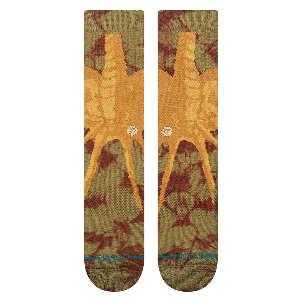 Stance Face Hugger Crew Socks - Brown