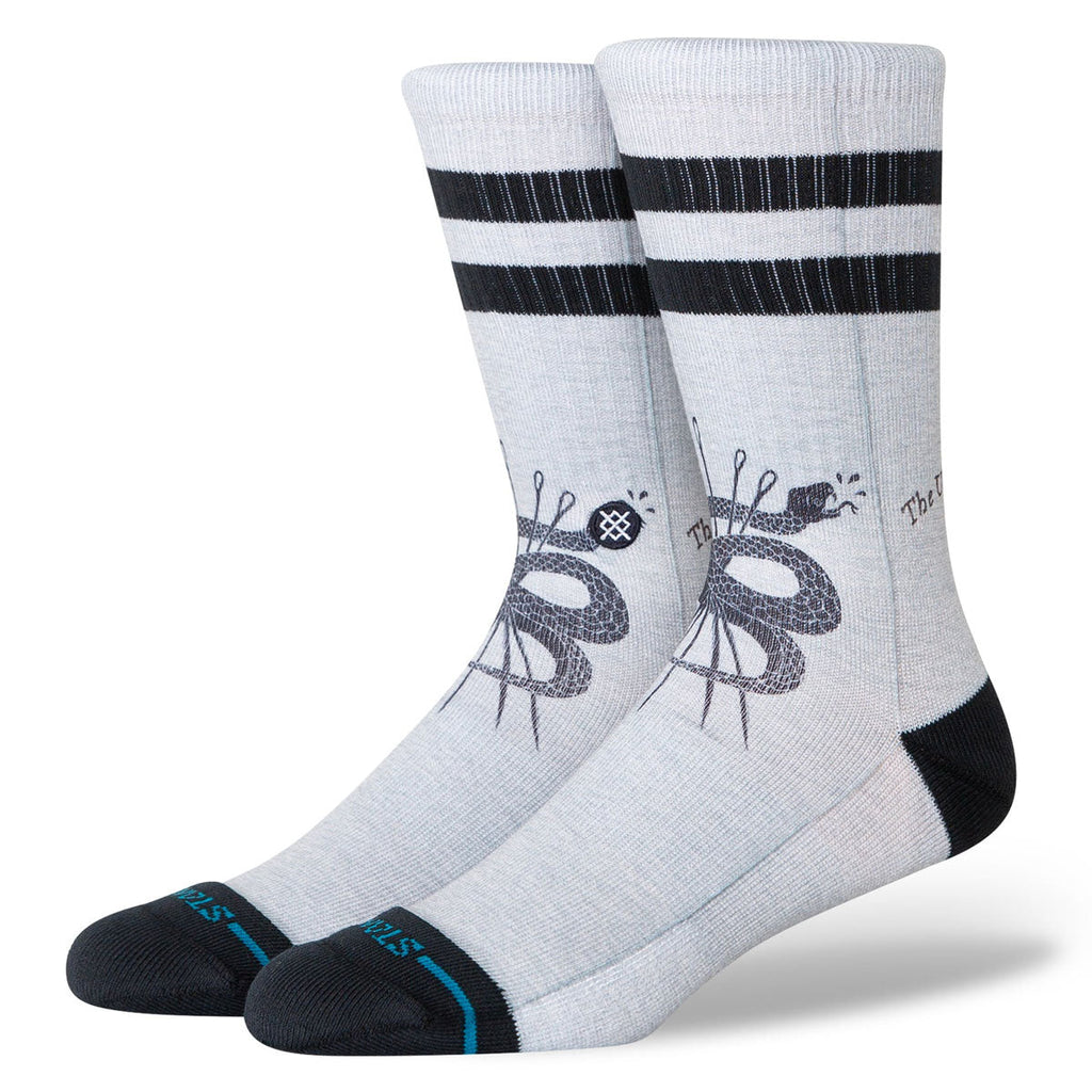 Stance Threads Crew Socks - Black