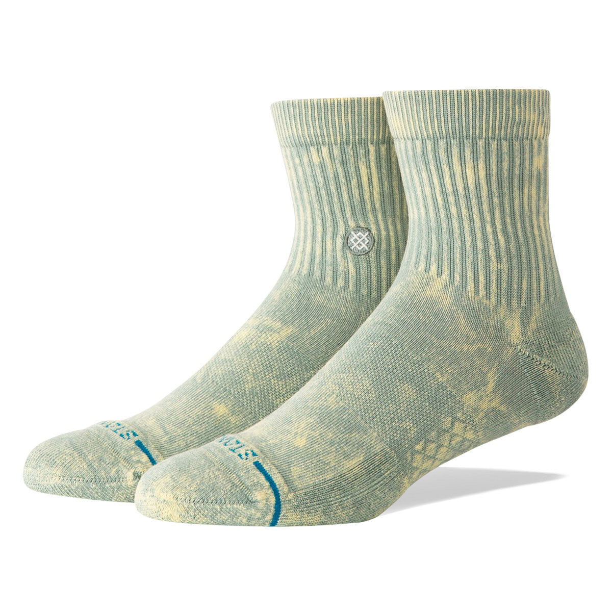 Stance Icon Wash Quarter Socks - Iceberg