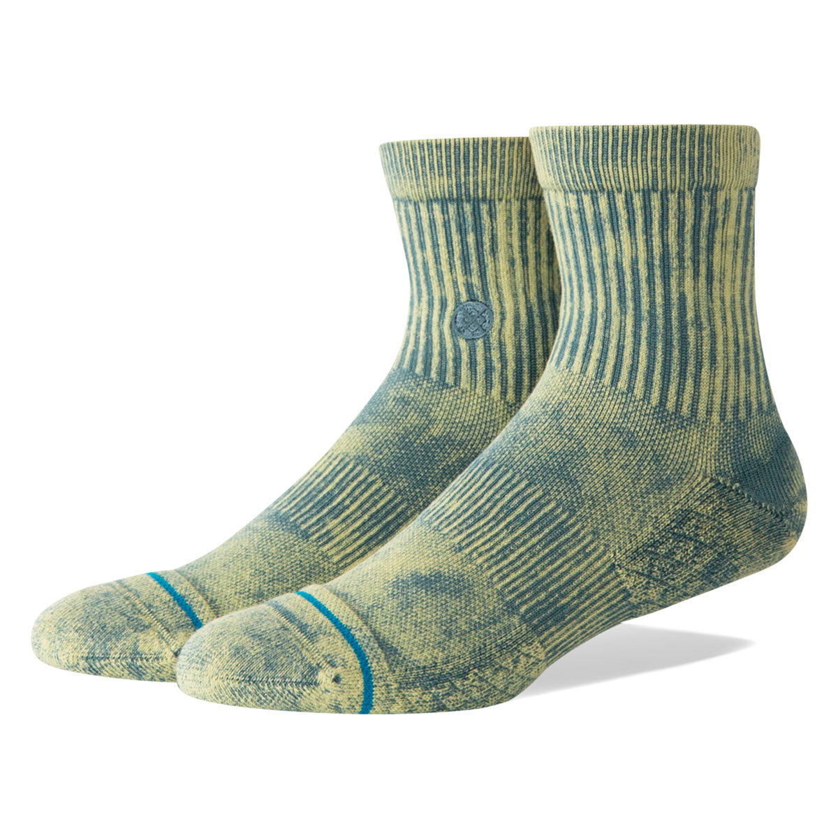Stance Signature Wash Quarter Socks - Atlantic