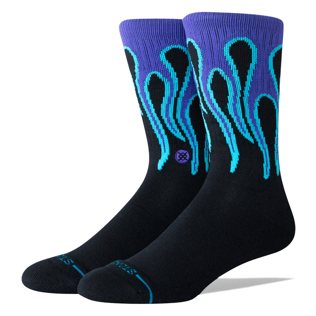 Stance Amethyst Crew Socks - Black