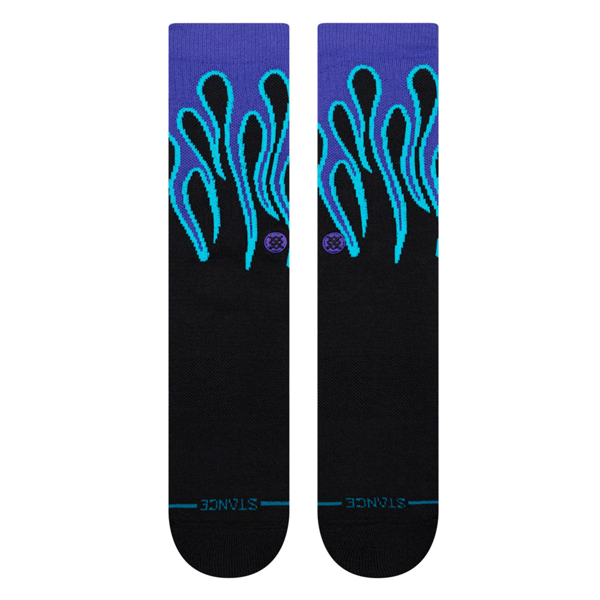 Stance Amethyst Crew Socks - Black