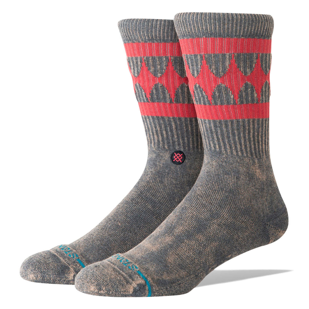 Stance Bad Company Crew Socks - Charcoal