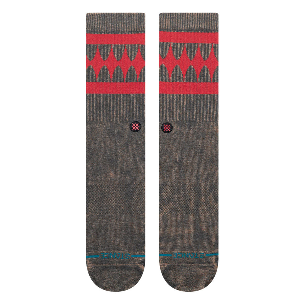 Stance Bad Company Crew Socks - Charcoal