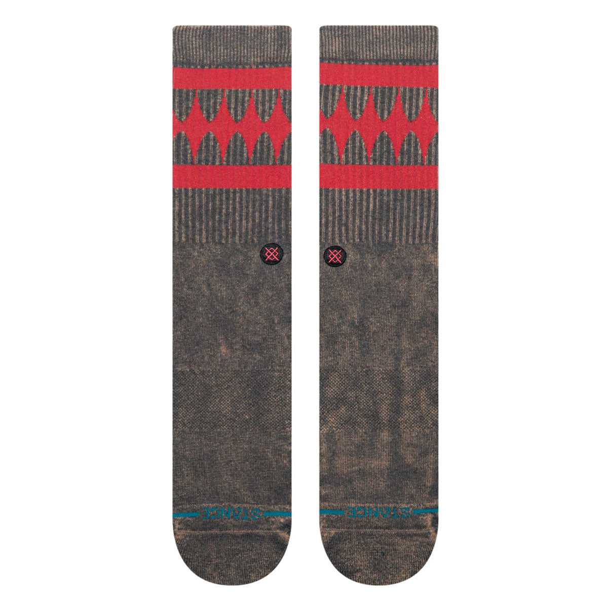 Stance Bad Company Crew Socks - Charcoal