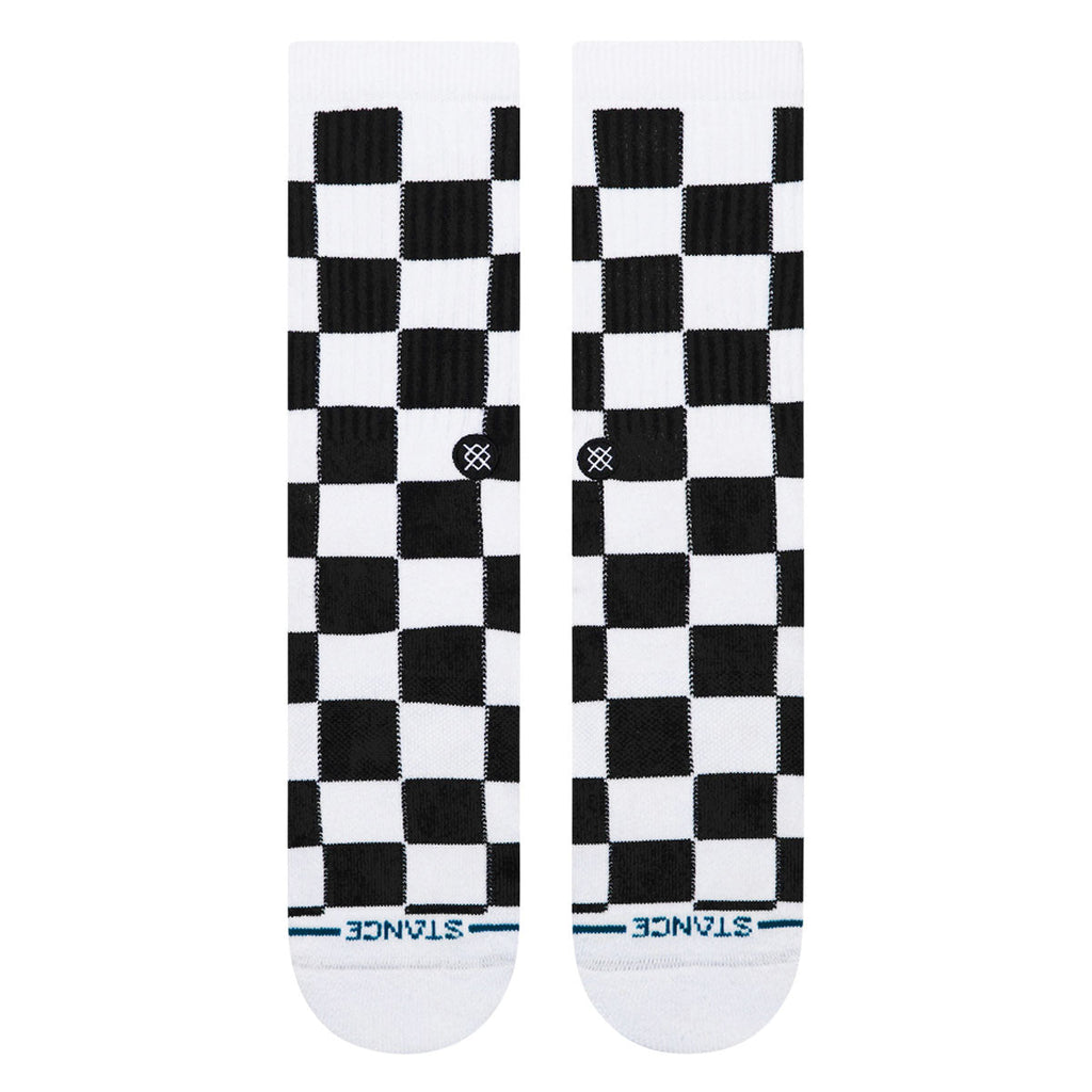 Stance Dance Floor Crew Socks - White