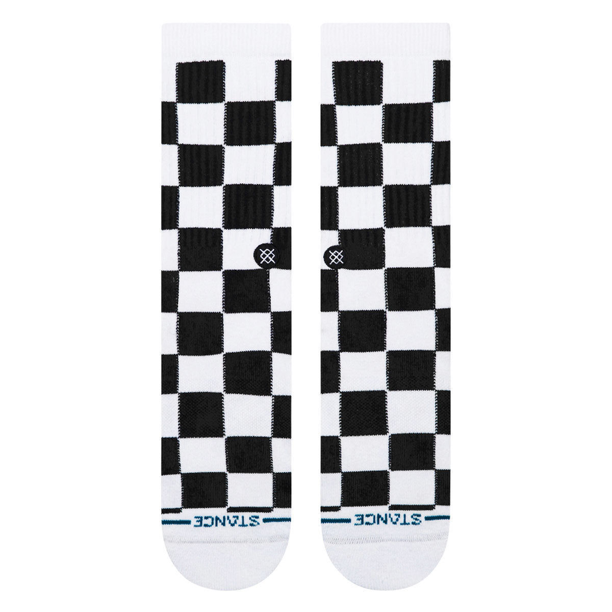 Stance Dance Floor Crew Socks - White