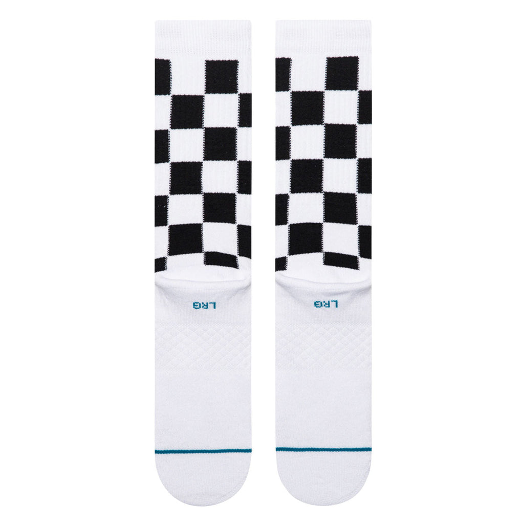 Stance Dance Floor Crew Socks - White