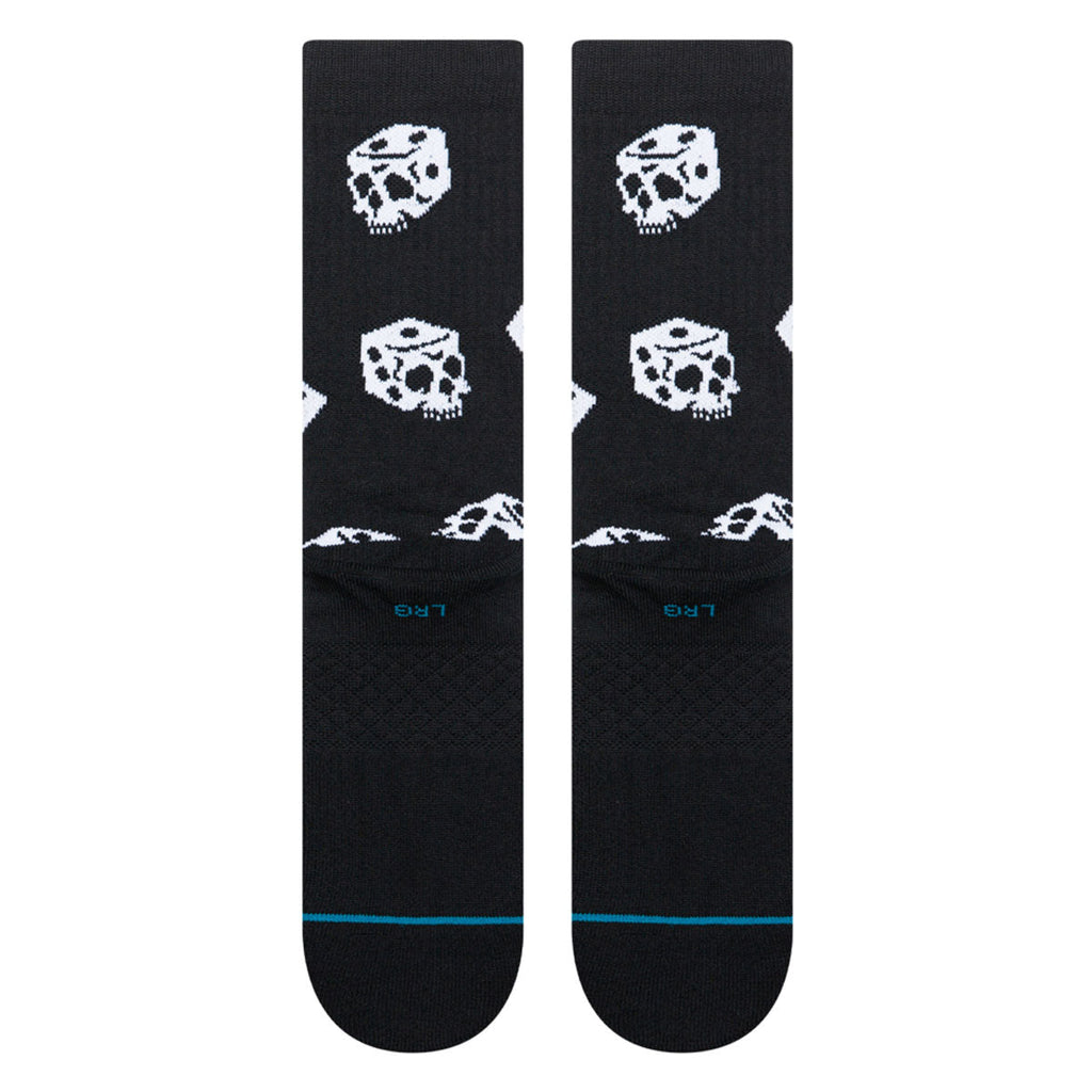 Stance Die Up Crew Socks - Black