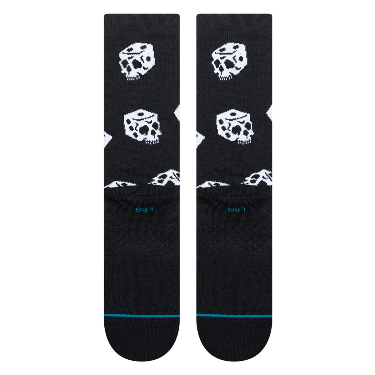 Stance Die Up Crew Socks - Black