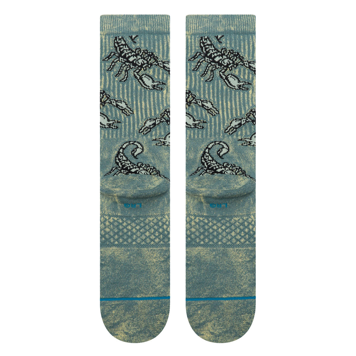Stance Scorpio Crew Socks - Atlantic