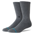 Stance Signature Crew Socks - Black Heather