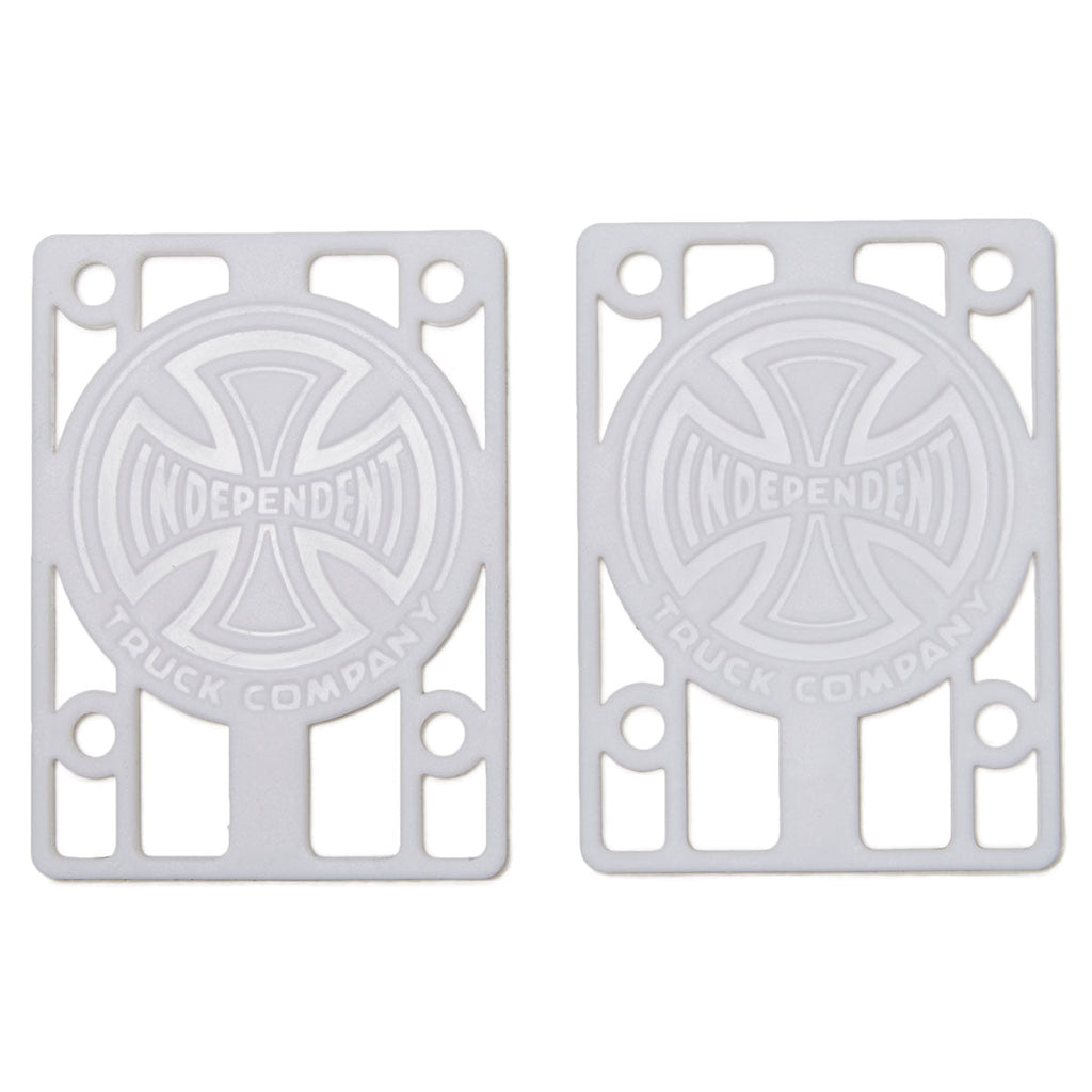Independent Genuine Parts Risers - White - 1/8"