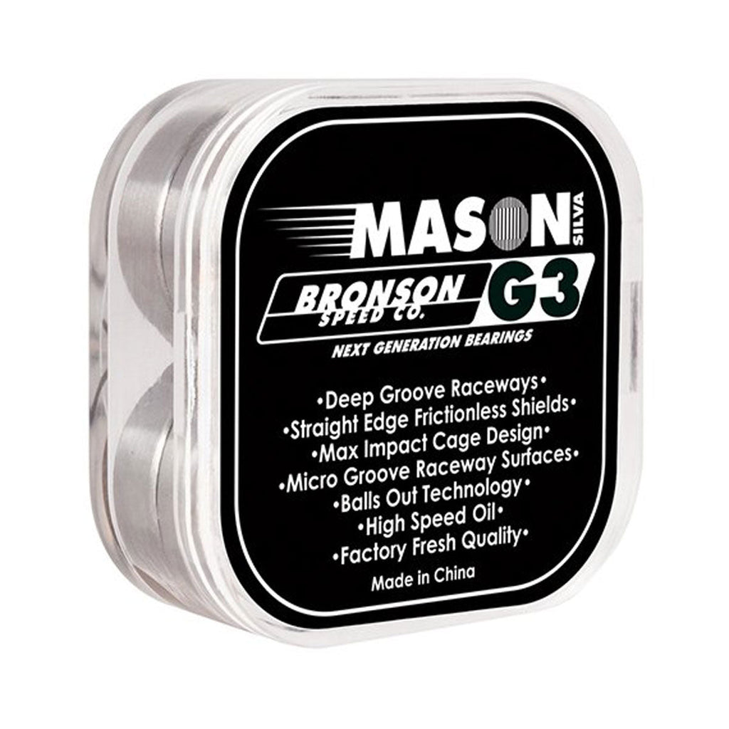 Bronson Mason Silva Pro G3 Bearings - Black