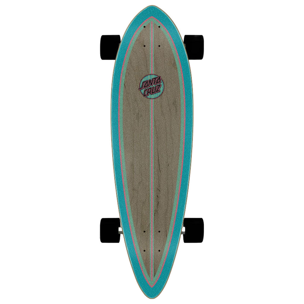Santa Cruz Cabana Dot Pintail Cruzer Pre-Built Longboard Complete - 9.20"
