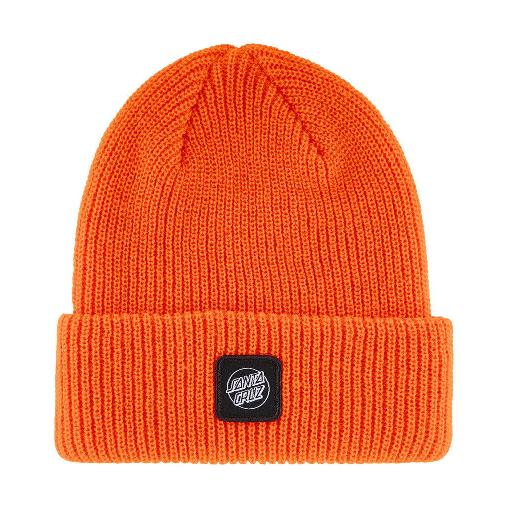 Santa Cruz Cruz Label Long Shoreman Beanie - Safety Orange