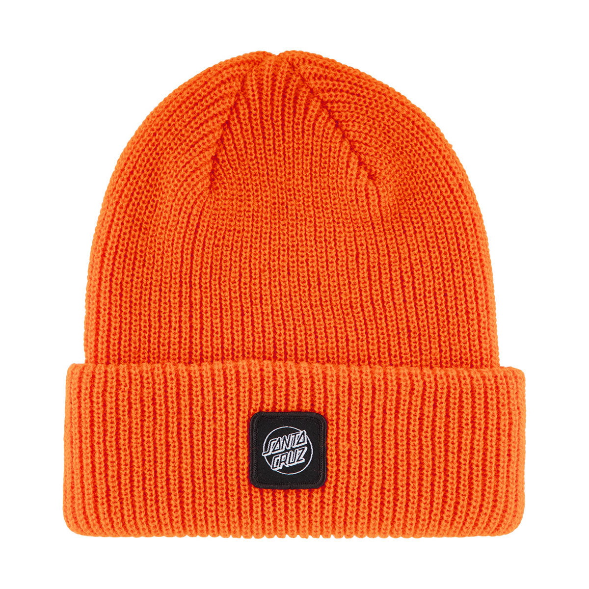Santa Cruz Cruz Label Long Shoreman Beanie - Safety Orange