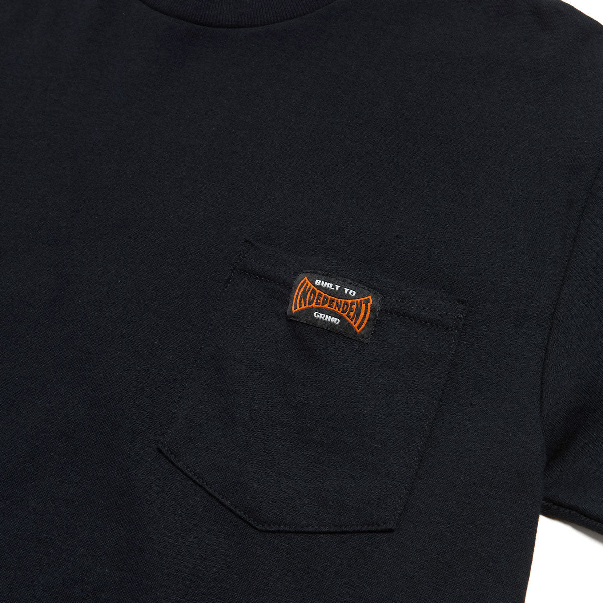Independent Built To Grind Pocket T-Shirt - Black