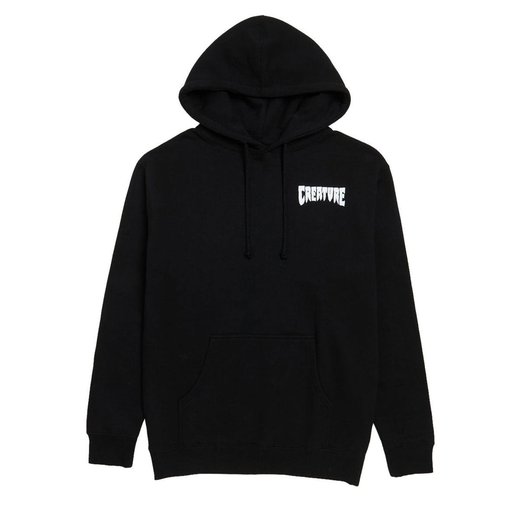 Creature Mono Hoodie - Black