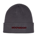 Independent Groundwork Long Shoreman Beanie - Grey
