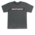 Independent Bar Logo T-Shirt - Dark Heather
