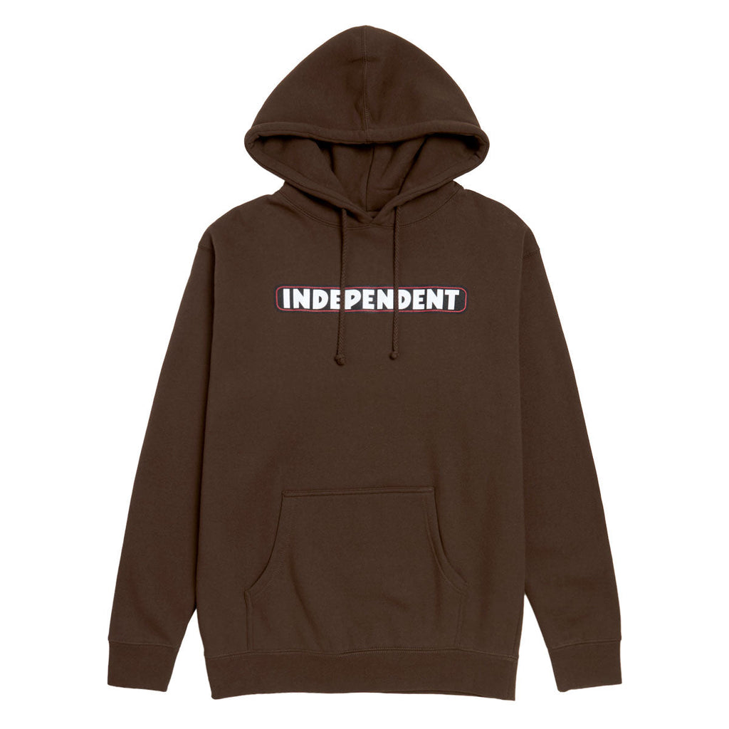 Independent Bar Logo Hoodie - Brown