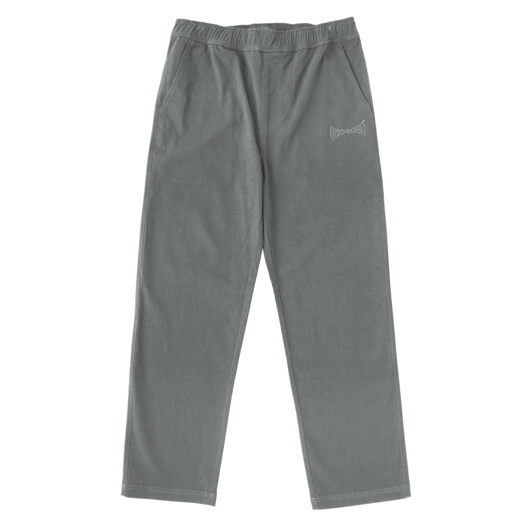 Independent Span Elastic Waist Pants - Slate