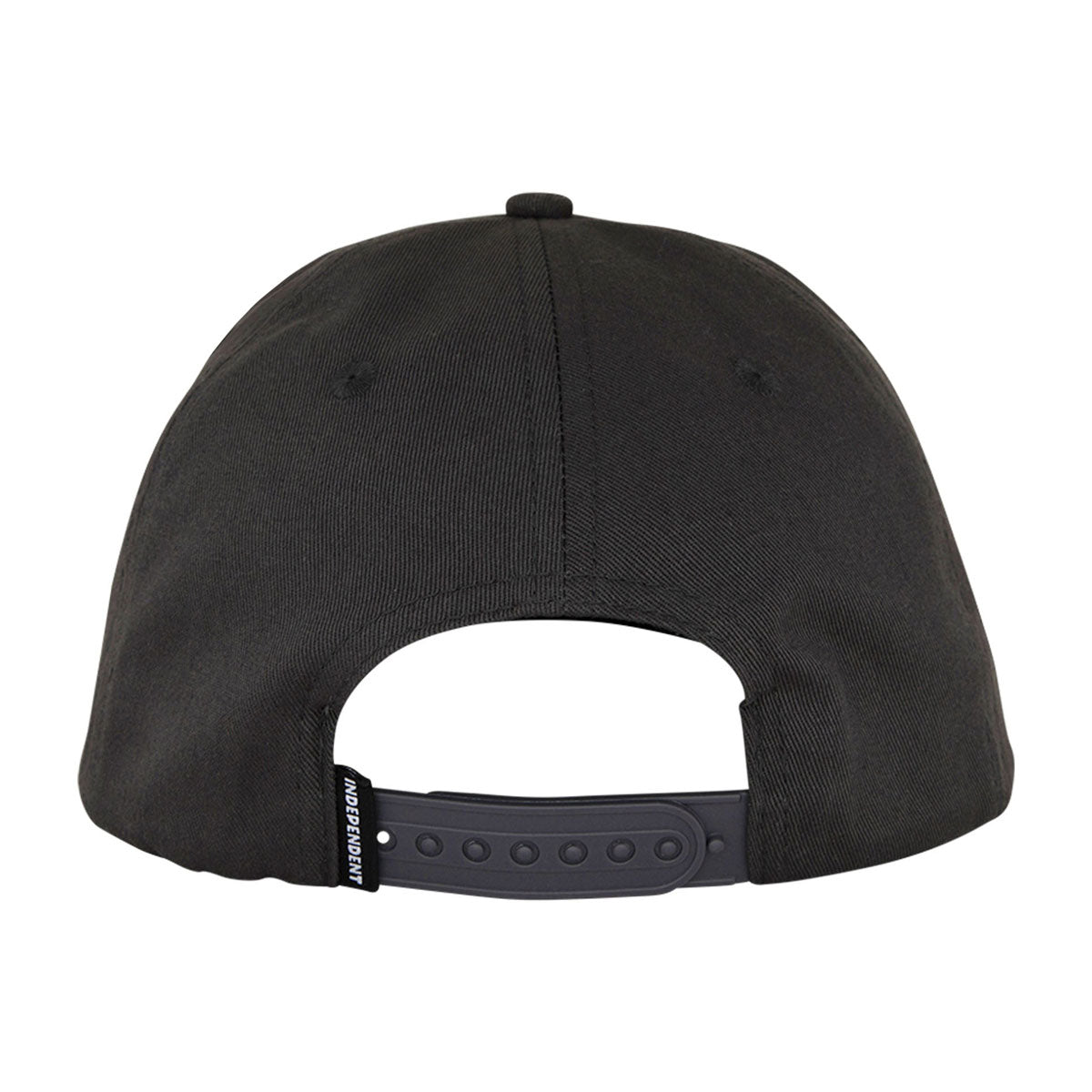 Independent Bar Logo Snapback Hat - Charcoal