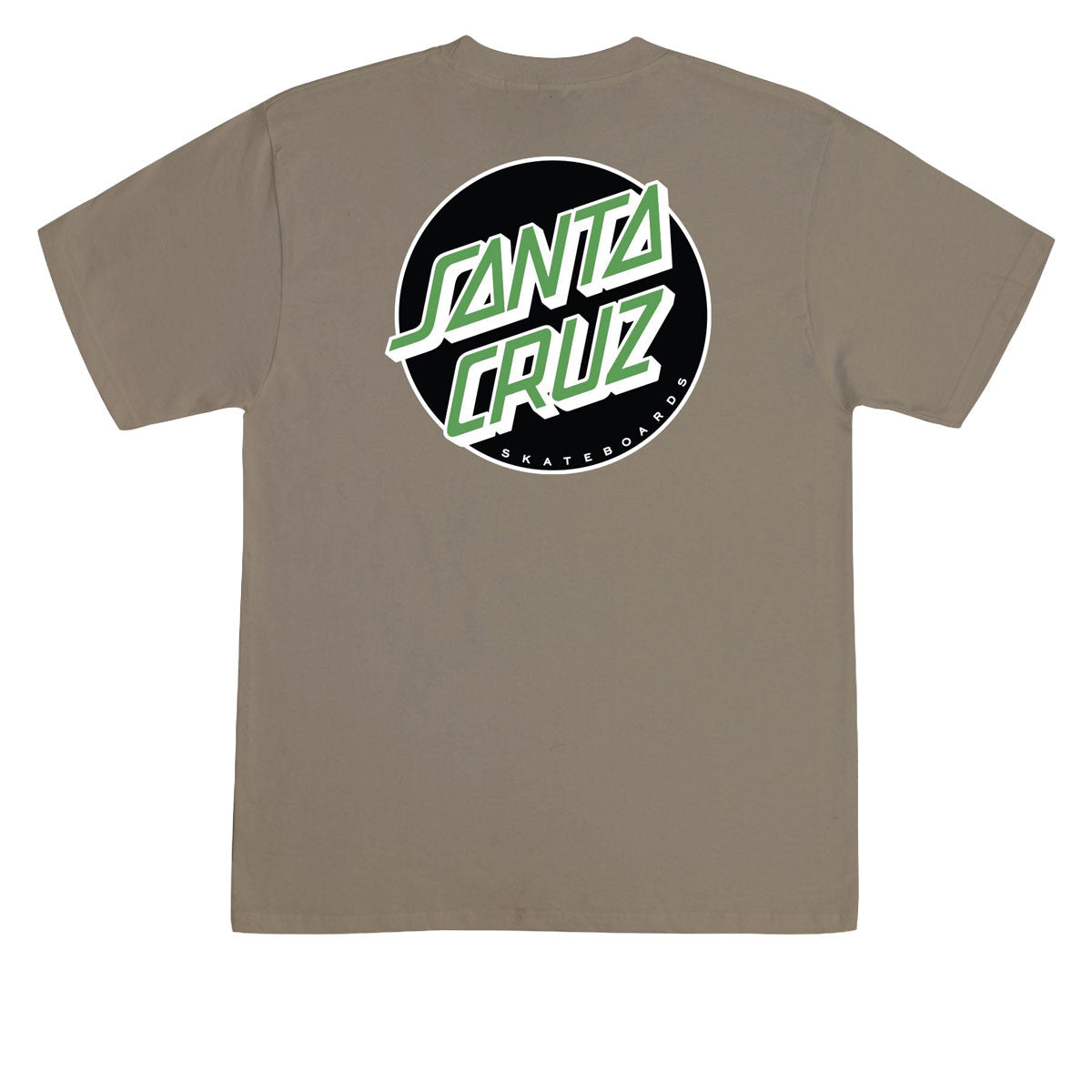 Santa Cruz Other Dot T-Shirt - Prairie Dust/Black/Green