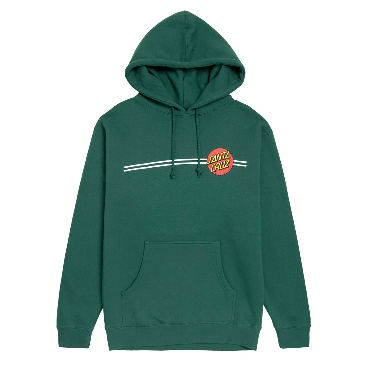 Santa Cruz Classic Dot Hoodie - Dark Green II