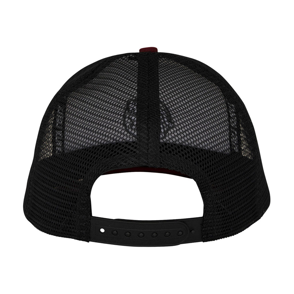 Santa Cruz Cruz Embroidered Trucker Hat - Maroon/Slate