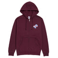 Santa Cruz Outer OGSC Zip Hoodie - Maroon