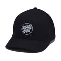 Santa Cruz Opus Dot Snapback Hat - Black/White