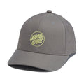 Santa Cruz Opus Dot Snapback Hat - Grey/Yellow