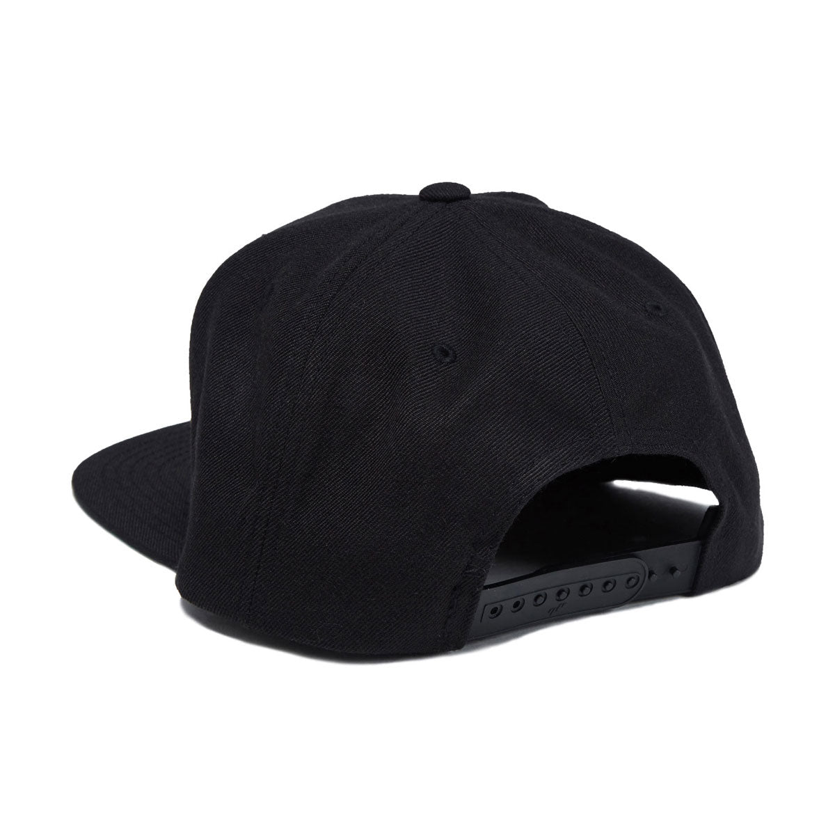Independent Span Embroidered Snapback Hat - Black/Dark Red