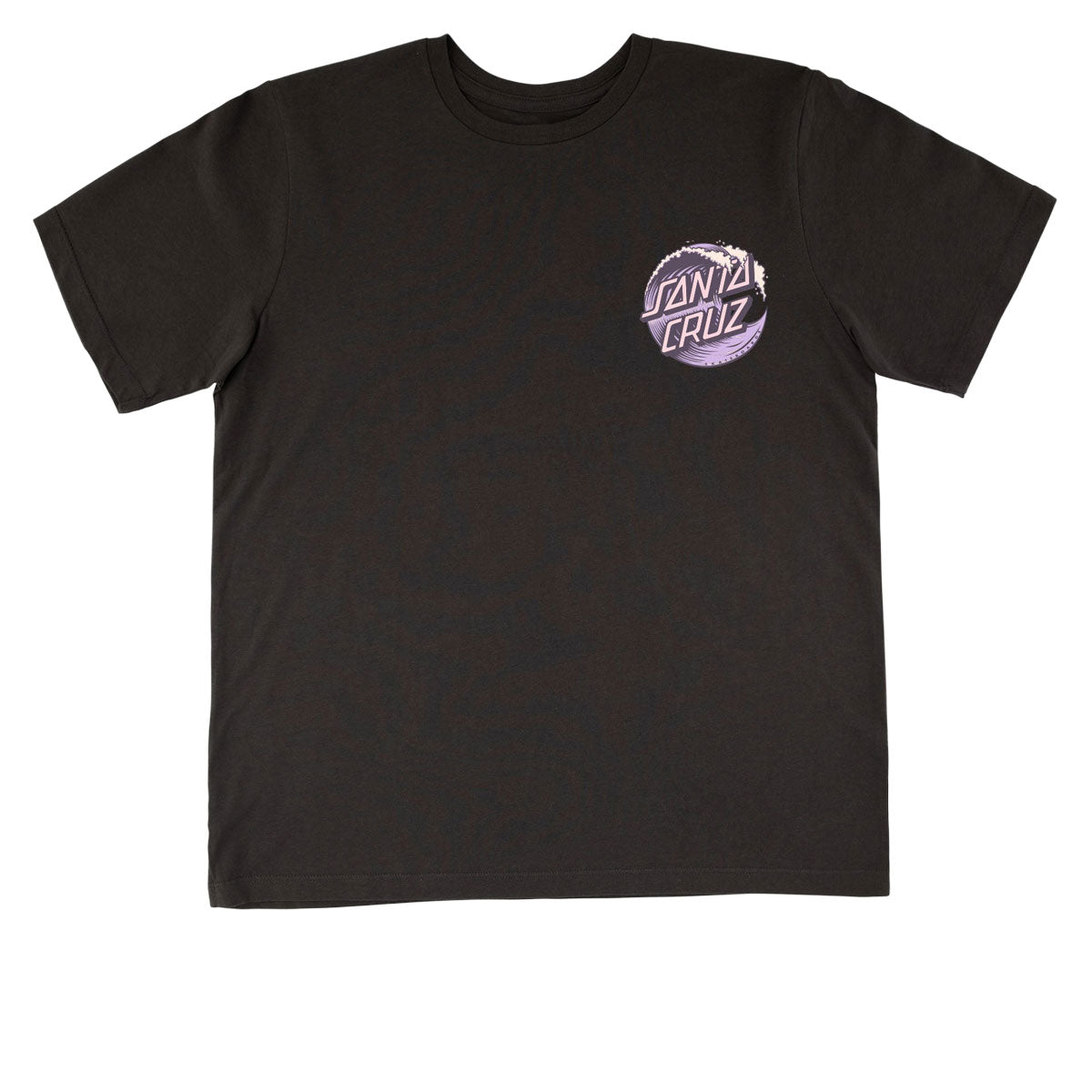 Santa Cruz Womens Wave Dot T-Shirt - Vintage Black