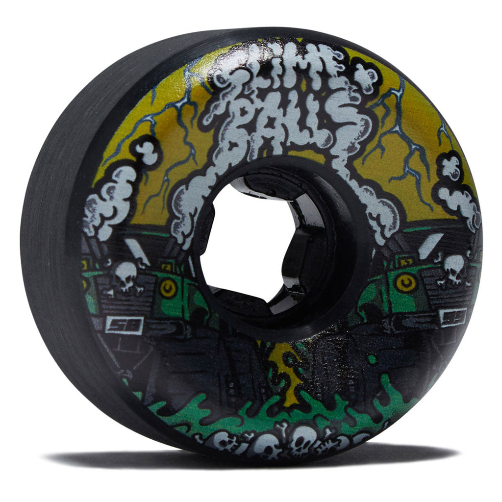 Slime Balls Accelerator Vomit Mini 99a Skateboard Wheels - Black - 58mm