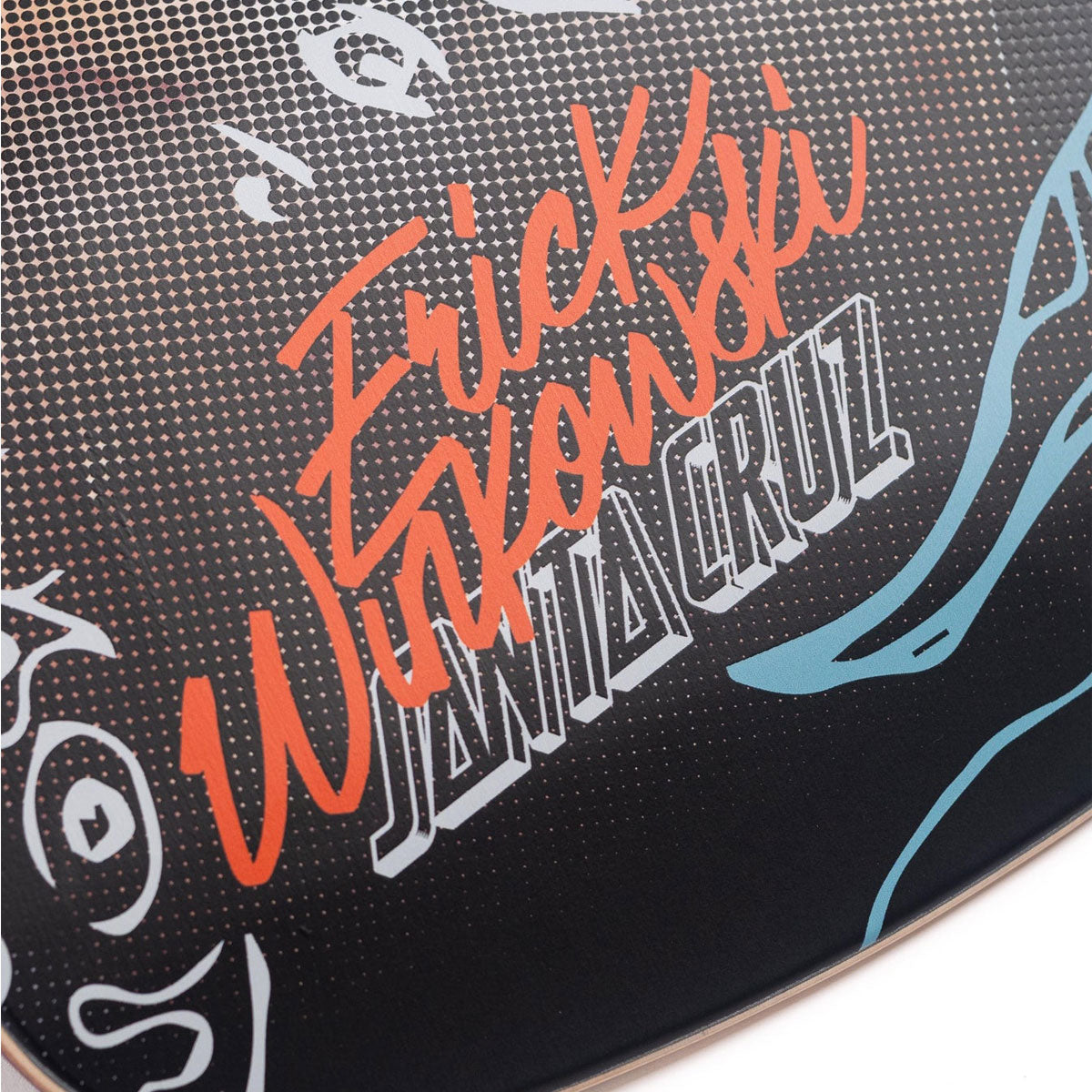 Santa Cruz Winkowski Tribute Pro Shaped Skateboard Deck - 10.34"