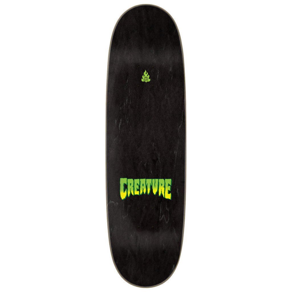 Creature Logo Spray Skateboard Deck - 9.00"