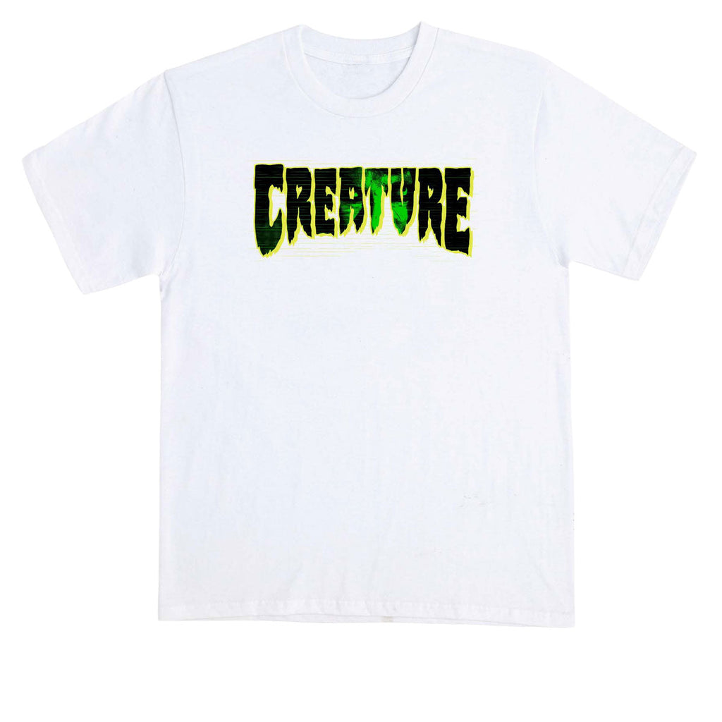 Creature Logo Witch T-Shirt - White