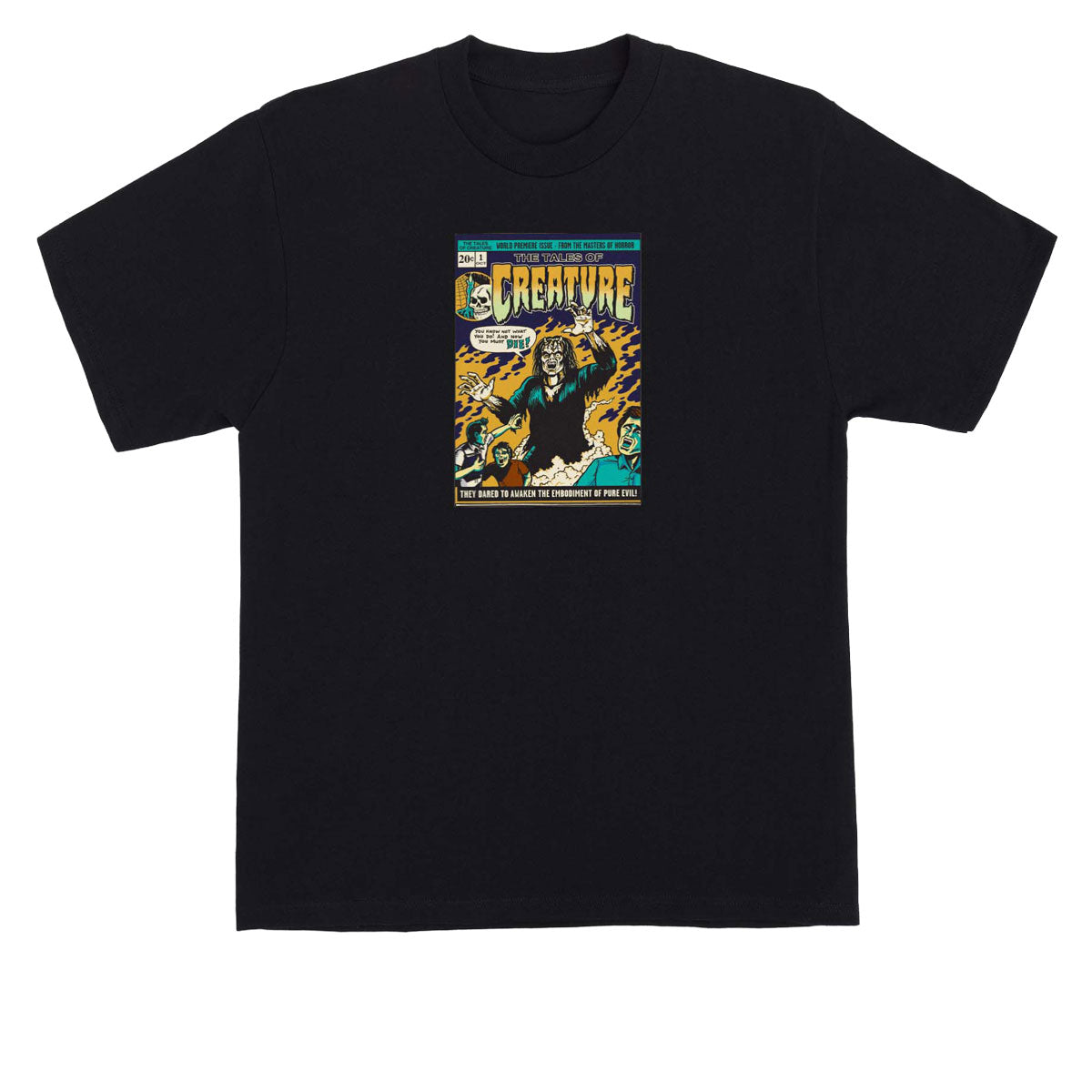 Creature Comic Book Relic T-Shirt - Black