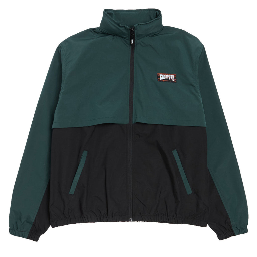 Creature Lost At Sea Packable Jacket - Black/Green