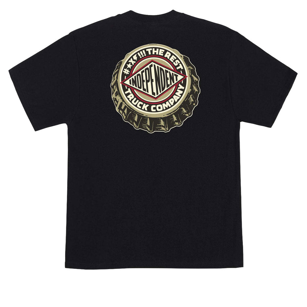 Independent FTR Cap T-Shirt - Black