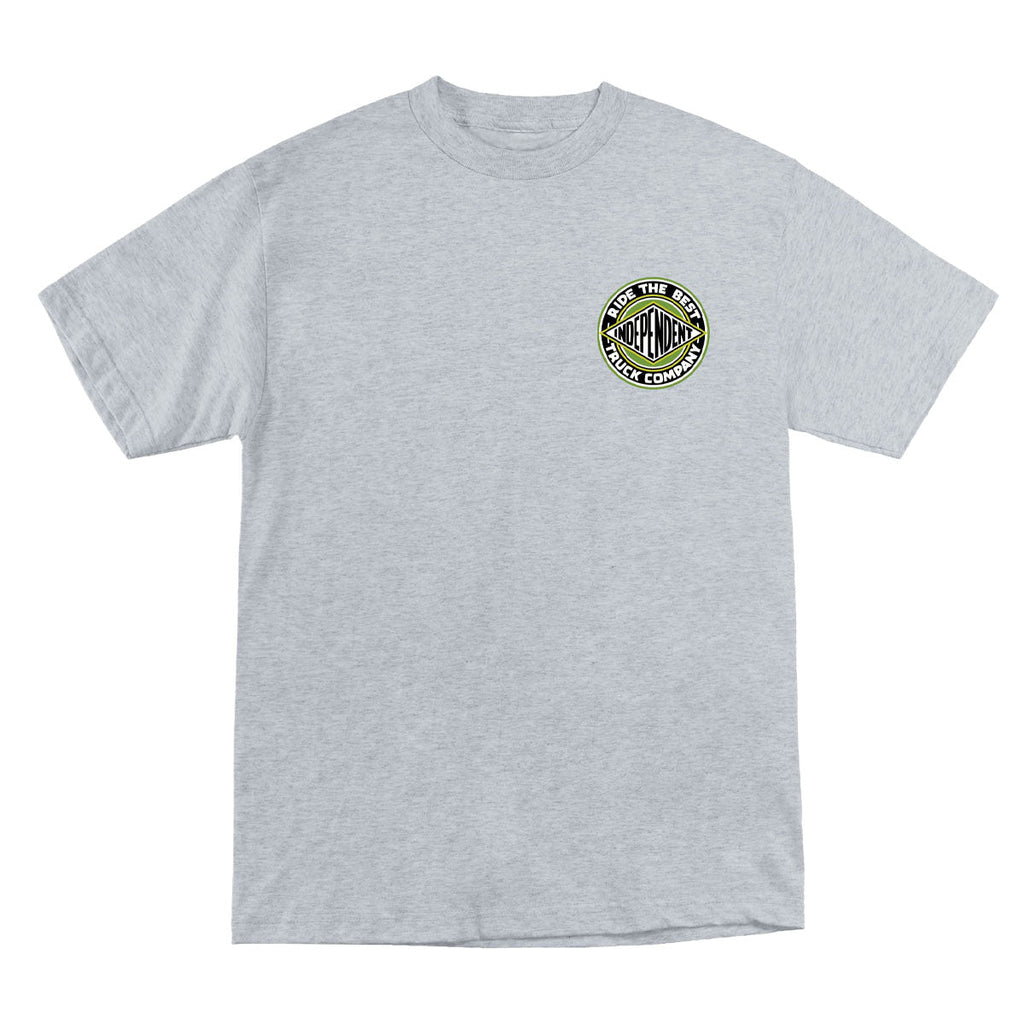 Independent BTG Summit T-Shirt - Sport Grey/Green