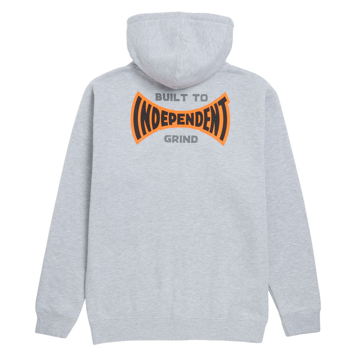 Independent Built To Grind Span Zip Hoodie - Grey Heather