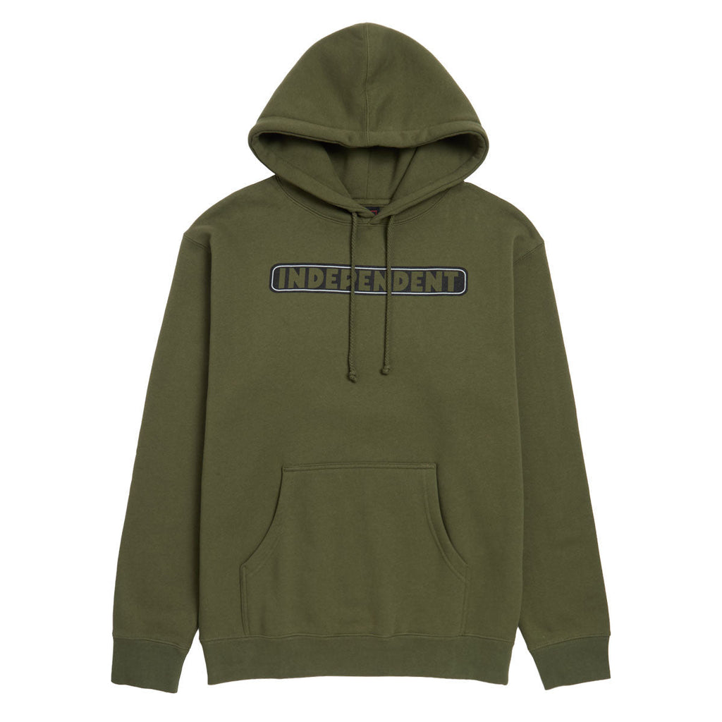 Independent Bar Logo Hoodie - Army