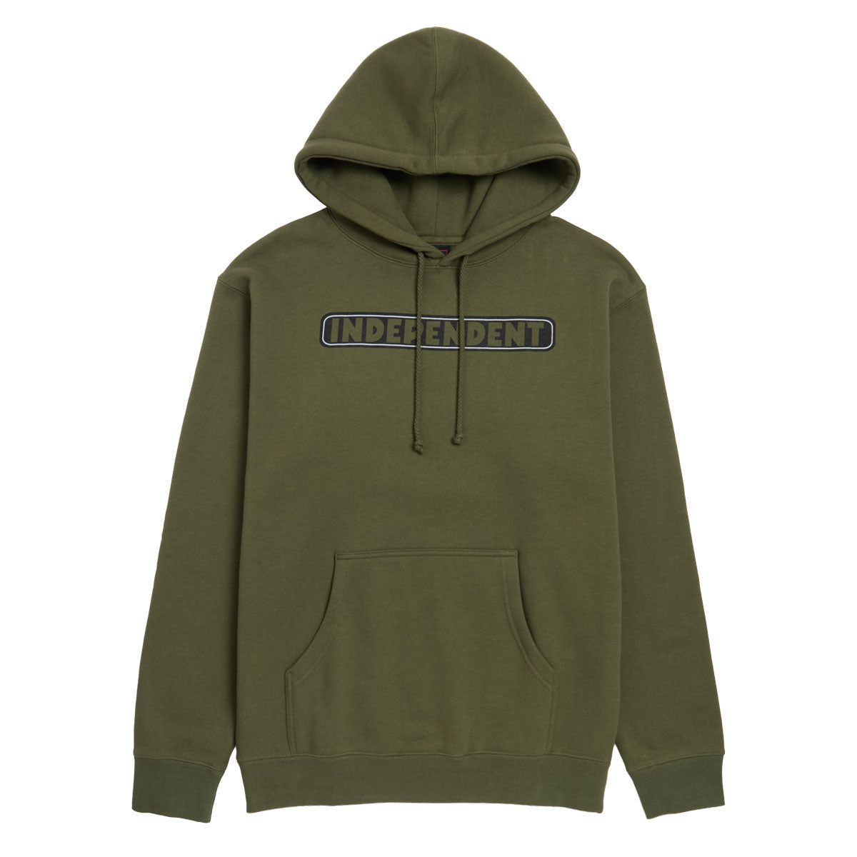 Independent Bar Logo Hoodie - Army