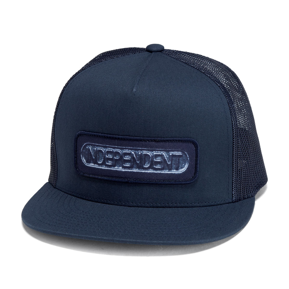Independent Sand Cast Snapback Hat - Navy