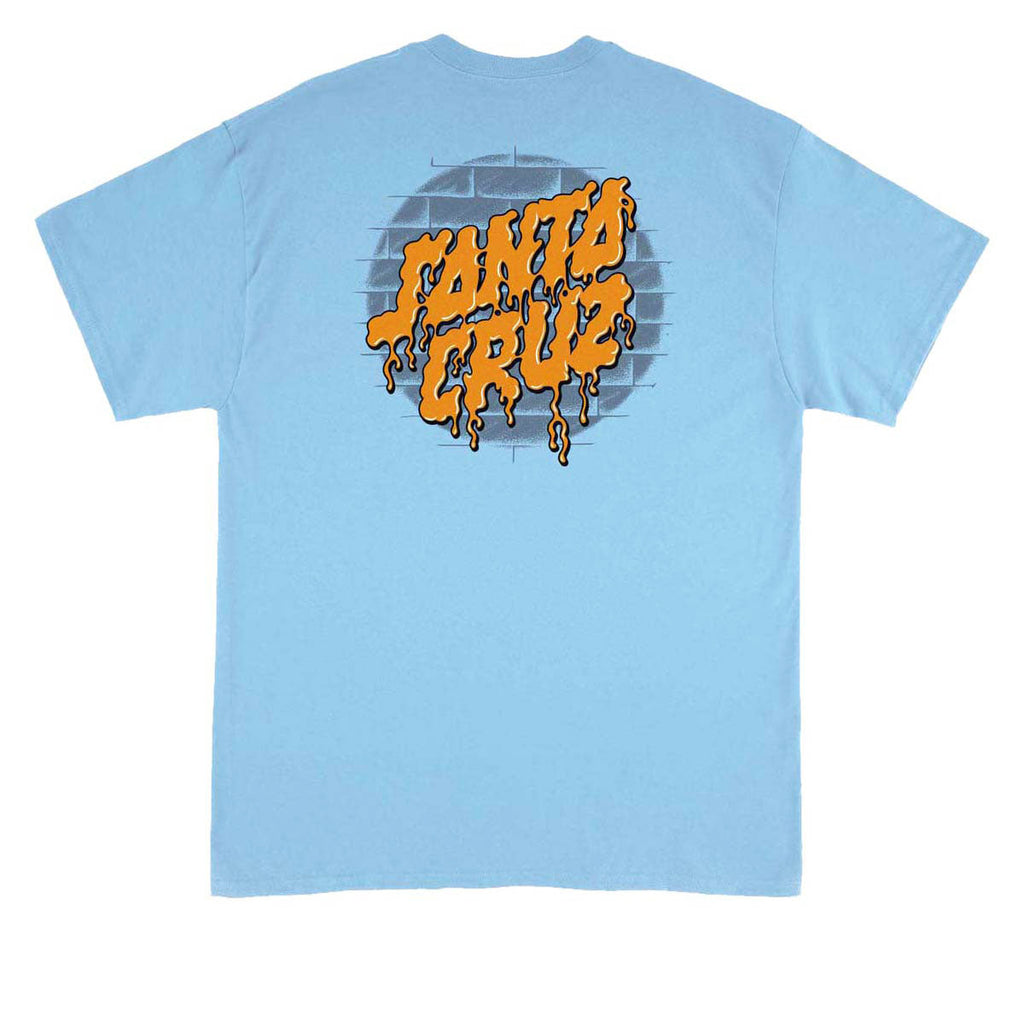 Santa Cruz Delfino Spotlight Dot T-Shirt - Sky Blue